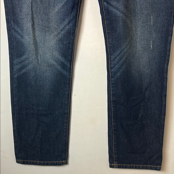 CABI Malibu Jeans 100% Cotton Dark Women’s Straight Legs Size 8 - Picture 4 of 10